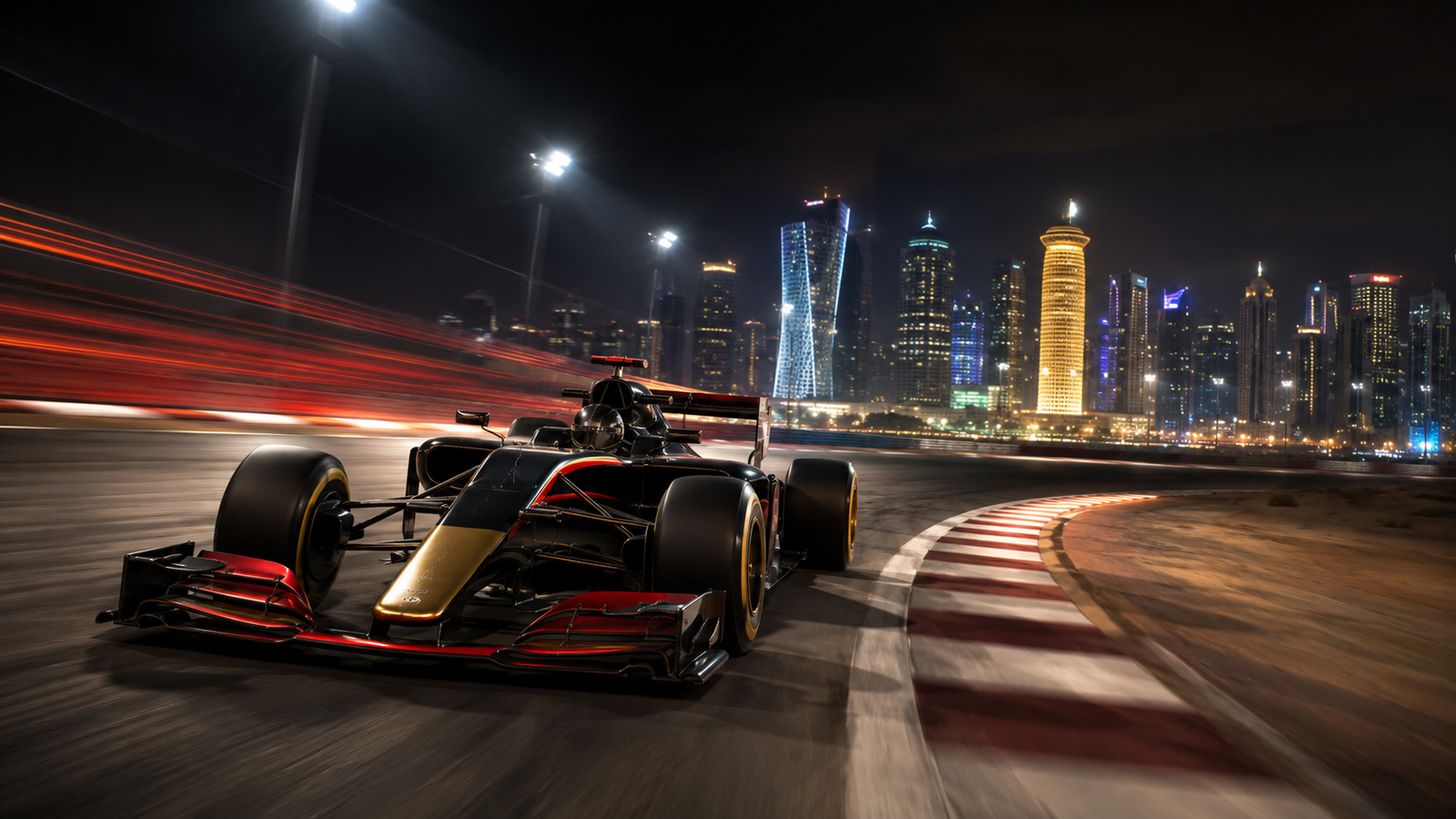 Qatar Formula 1 Turu Uçaklı Paket - Main Grandstand