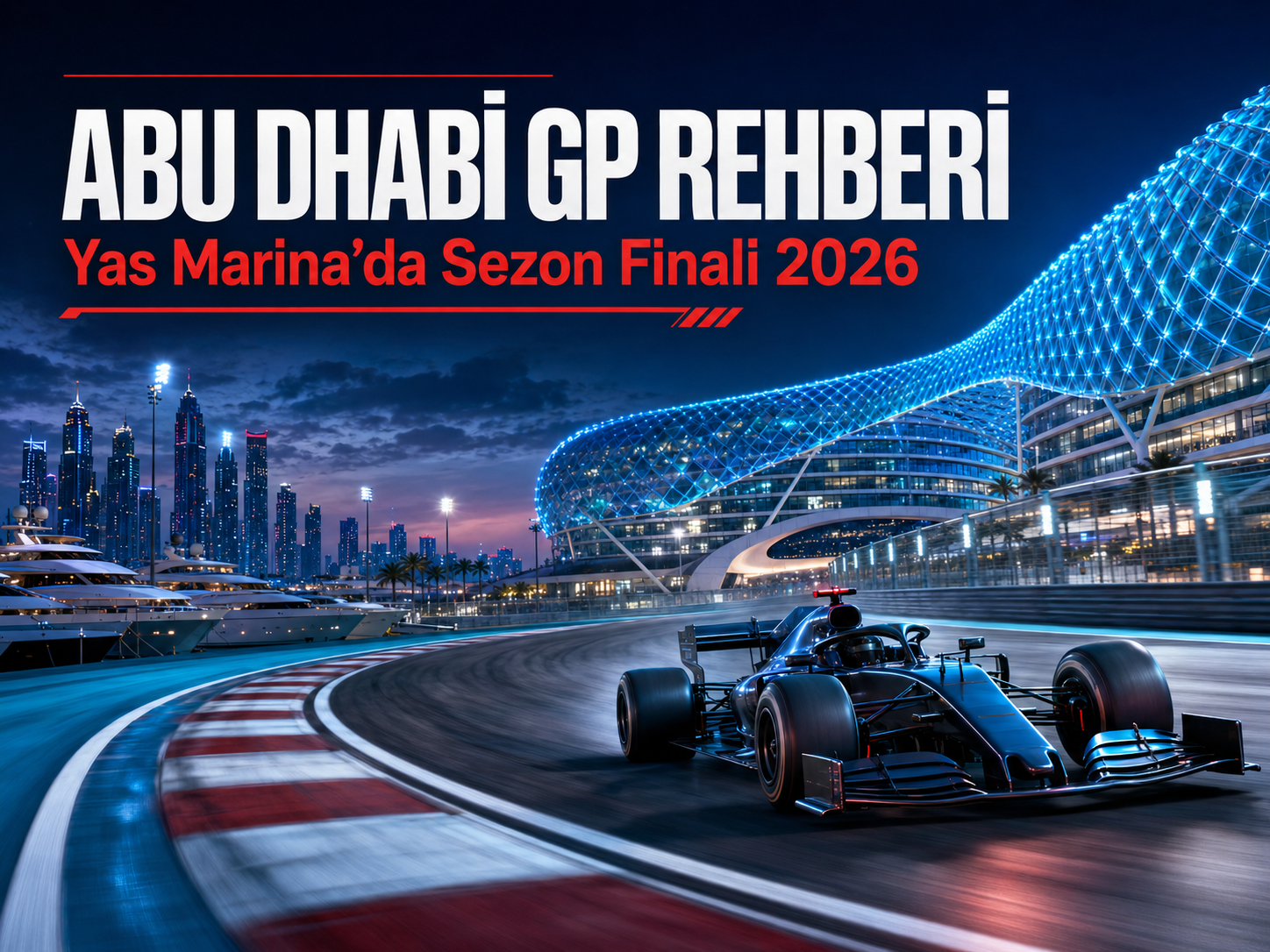Abu Dhabi GP Rehberi: Yas Marina'da Sezon Finali (2026)